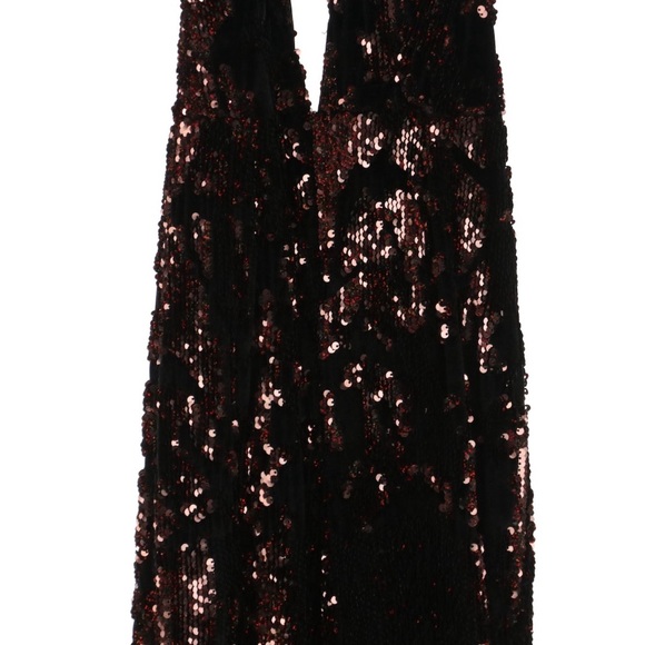 LaQuan Smith Sequin Velvet Jumpsuit XS - Picture 4 of 7